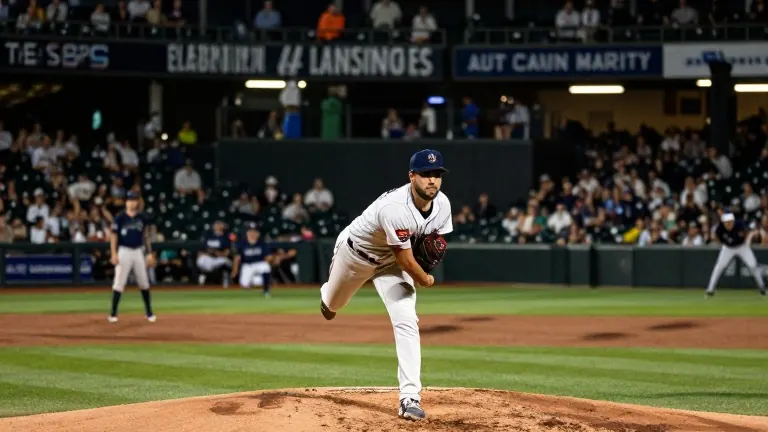 Gasser Pitches Brewers to Title Edge
